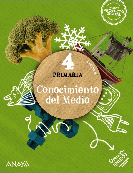 CONOCIMIENTO DEL MEDIO 4ºPRIMARIA OPERACION MUNDO ANDALUCIA 2023